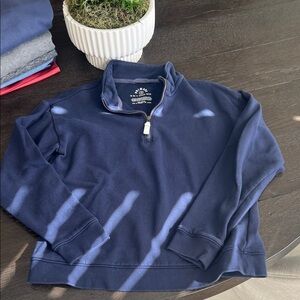 Primary Navy quarter zip, 12
